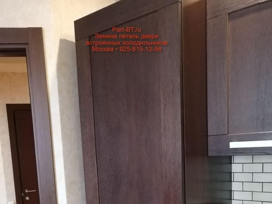 После замены заводских петель