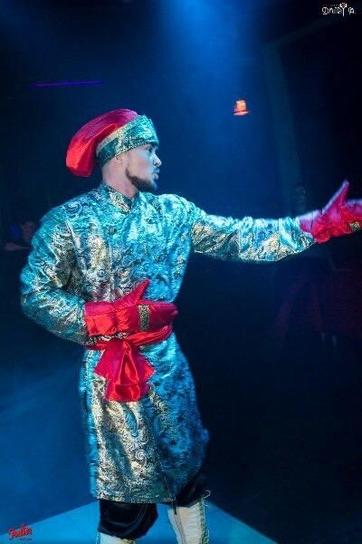 Костюм народный образ мужского шоу DavidStripShow