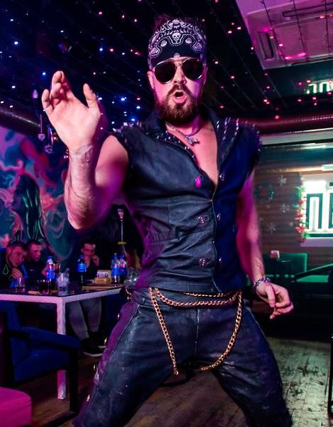 Костюм Дед Мороз мужское шоу