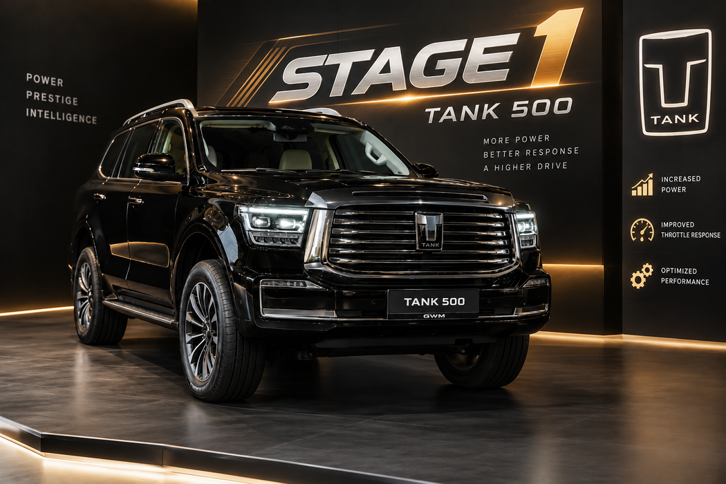 Tank 500 Stage 1 — чип-тюнинг в ZB-Service Новосибирск