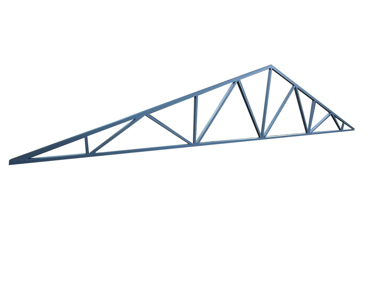 Двускатная металлическая ферма