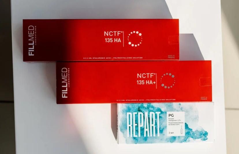 Препараты NCTF и Repart в СКИНМЕДЦЕНТРЕ