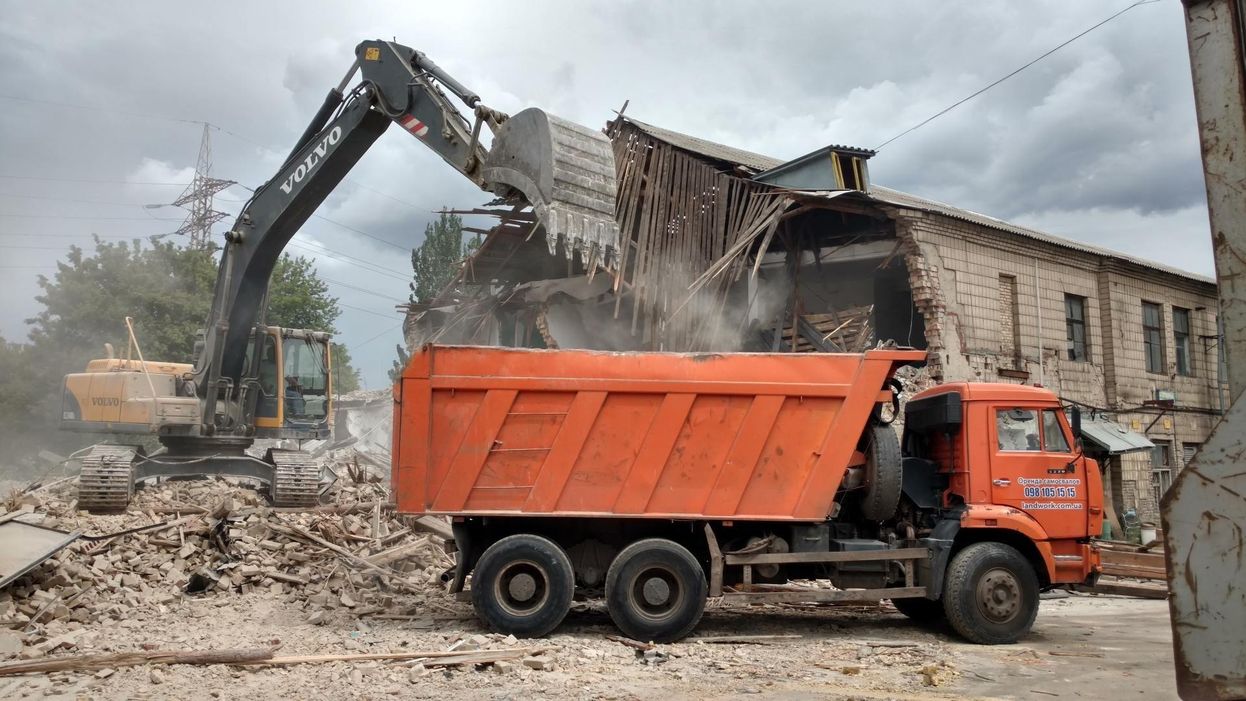 Демонтаж дома