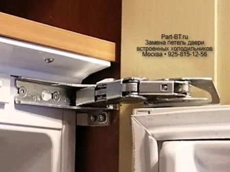 Отзыв о ремонте двери встроенного холодильника Bosch KIE 30440 - петли просели