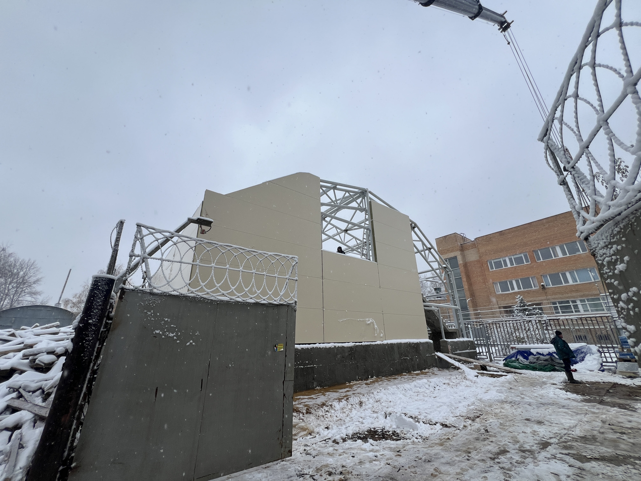 Навес 12x18 метров