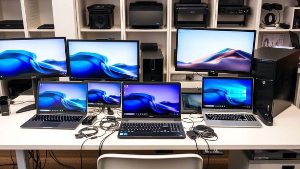 Ноутбуки, системные блоки, мониторы