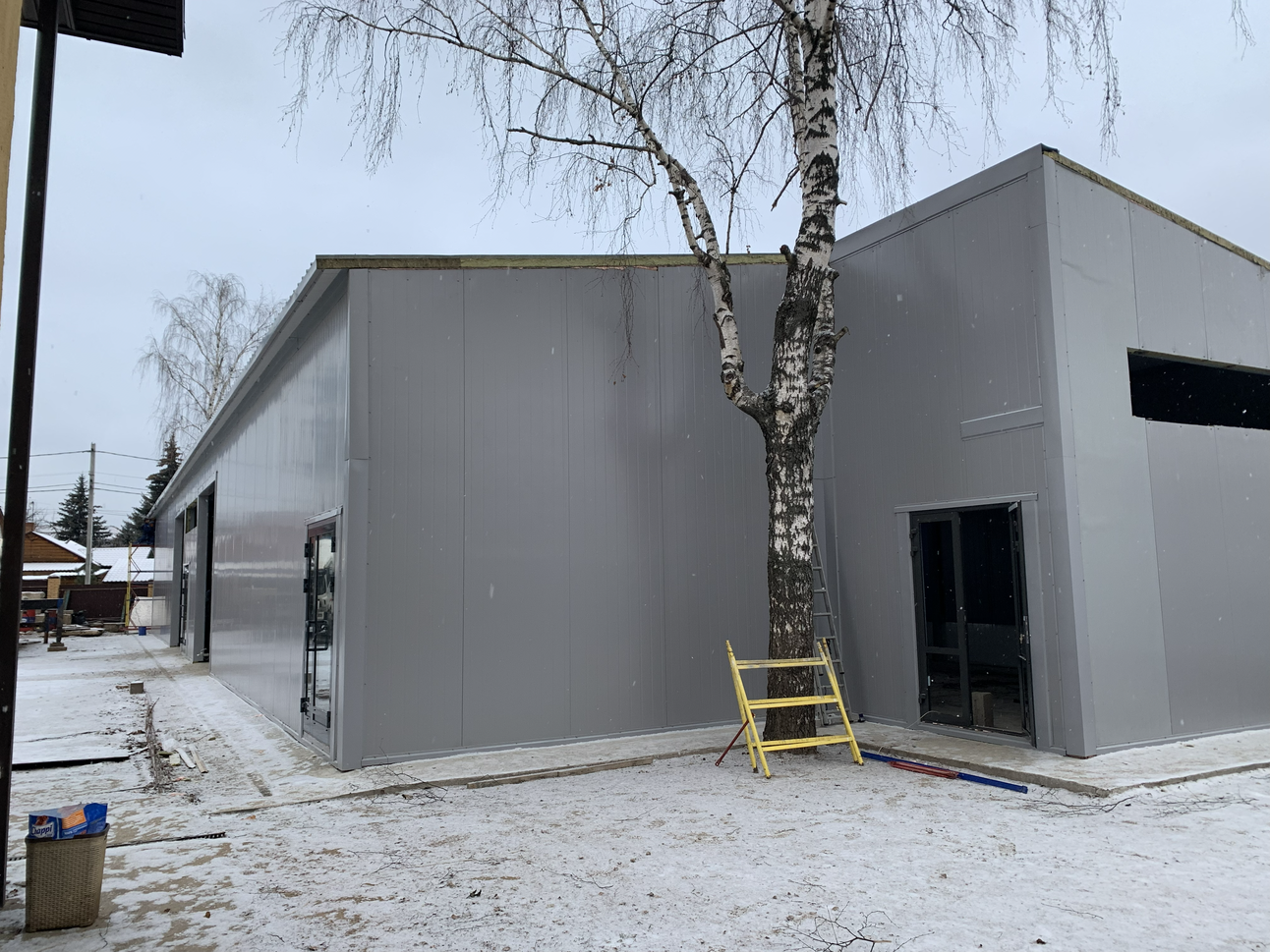 Проект 12×36 м с пристройкой