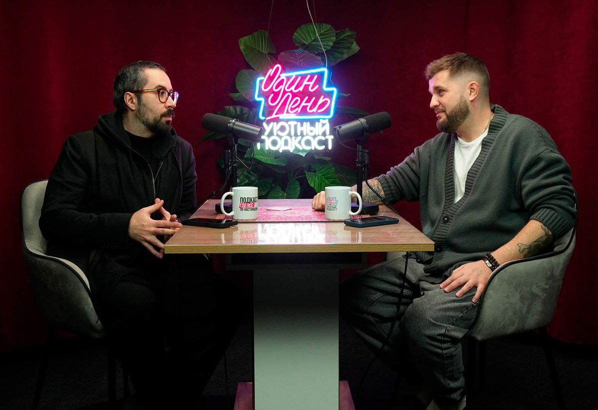 Профессиональная студия подкастов интерьер