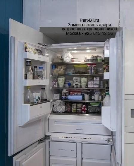 Замена усиленных петель на Liebherr IKB 3550